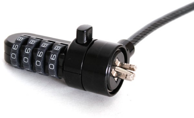 노트케이스 노트북 도난방지 잠금장치, DELTA9 PLUS, Black