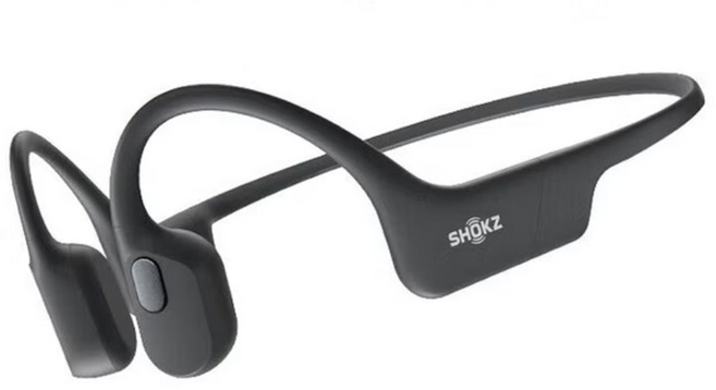 샥즈 오픈런 에어 S803 스포츠 골전도 블루투스이어폰, 블랙