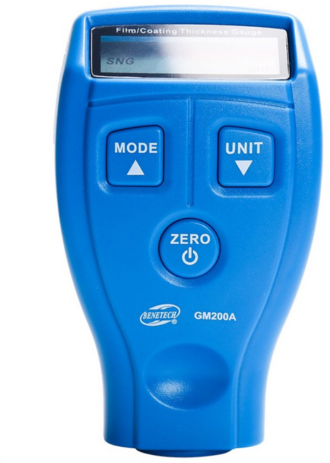 고성능 높은정확도 코핑두께측정 도장두께측정기 도막두께측정기 페인트두께측정기 도금두께측정기 도막게이지 도막계측기 도막두께게이지 도막측정기추천 도장두께 디지털두께측정기 박막두께측정기 자동차도막측정기 초음파두께측정기 코팅두께측정기 티크니스게이지 페인트도막측정기, 1개