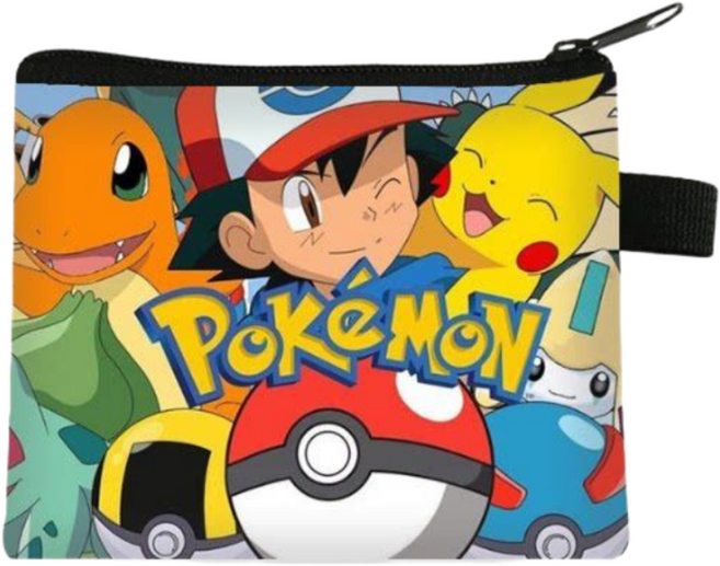 포켓몬스터 어린이 지갑 동전 지갑 다용도 파우치 포켓몬스터 굿즈 피카츄