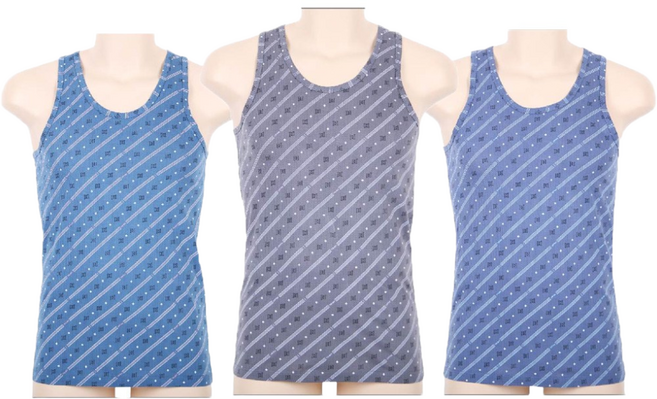 폴밋 남성 런닝 3매입 세트 면100% PMR440-3