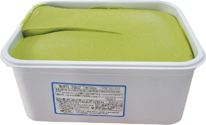 녹차 아이스크림 젤라또 하이디5리터, 5L, 1개