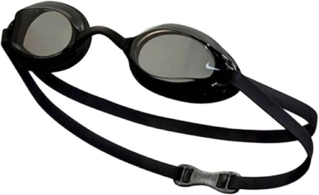 나이키 레거시 수영 고글 물안경 BPA TRITAN 수경, 1개, 블랙