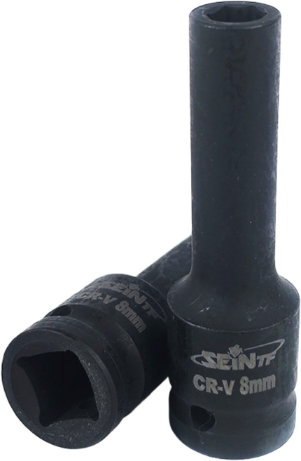 세인티에프 고강도 임팩복스알 롱 1/2 8mm 비트 육각 소켓, 1개