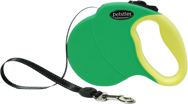 페슬러 반려동물 자동 리드줄 5m, 아보카도 그린, 1개