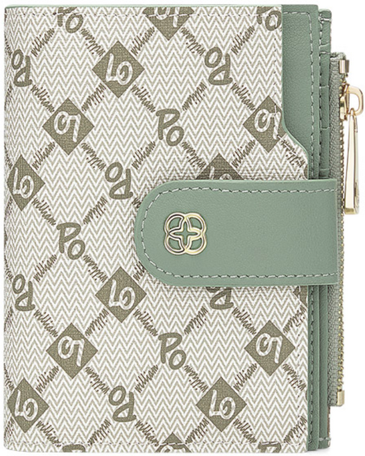 윌리엄폴로(WilliamPOLO) (238177+마스크팩) 여자 반지갑 여성 카드 동전 미니 명품 (마스크팩증정)