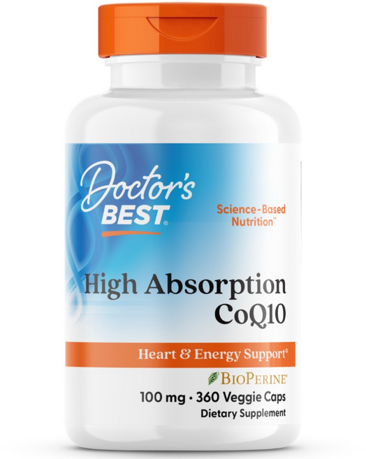 닥터스베스트 하이 앱솔션 CoQ10 100mg 베지 캡, 360정, 1개