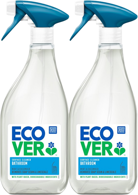 에코버 욕실 클리너, 500ml, 2개