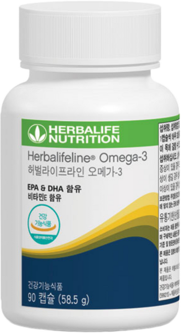허벌라이프 허벌라이프라인 오메가-3, 1개, 90정