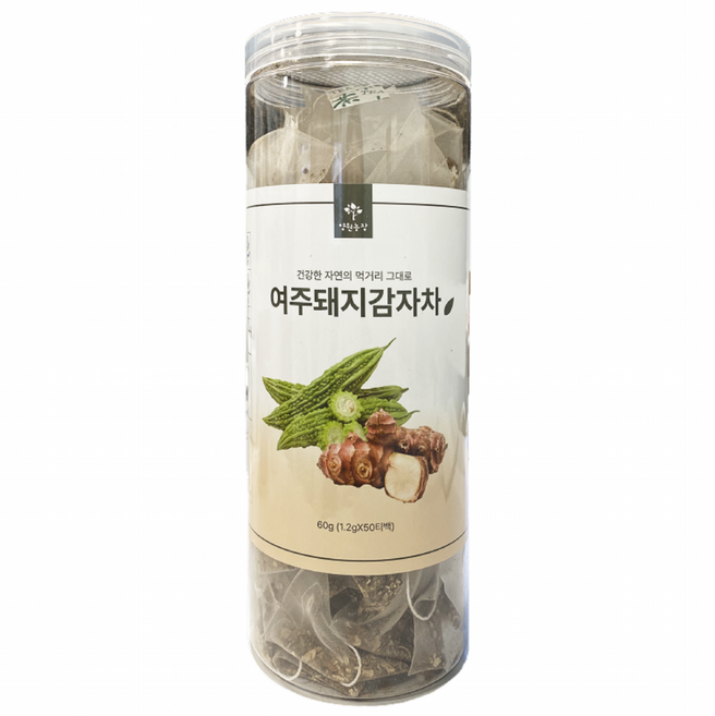 양원농장 더와이 원통형 여주돼지감자차, 1개, 50개입, 1.2g