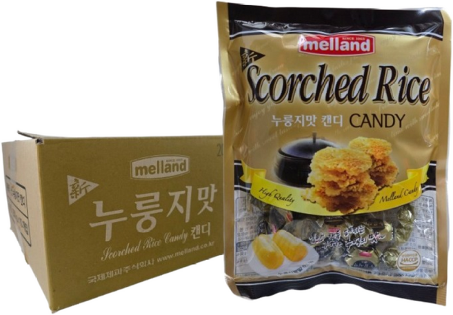 국제 멜랜드 신 누룽지맛 캔디 250g (무료배송), 10개