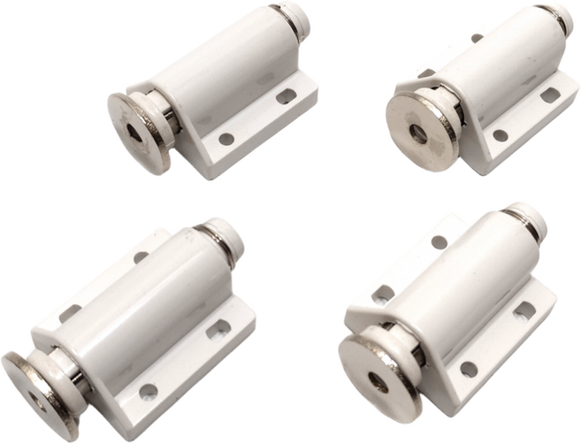 로드하드웨어 원터치 푸쉬 자석 빠찌링 (소) 4개 8개 12개, 화이트