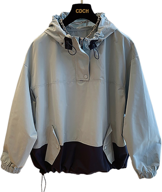 코디코치 남녀공용 후고 후드 점퍼 반집업 아노락 트레이닝 운동복