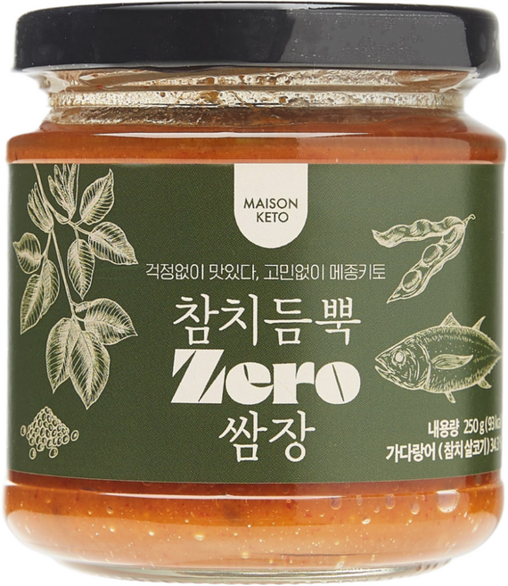 참치듬뿍 제로쌈장, 1개, 250g