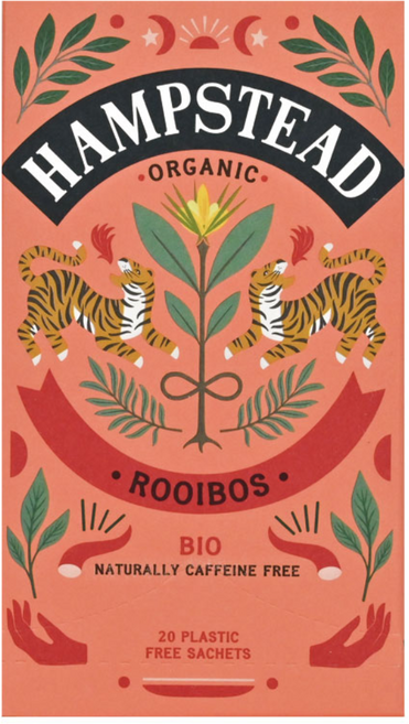 햄스테드 유기농 루이보스 침출차 티백, 2g, 20개입, 1개