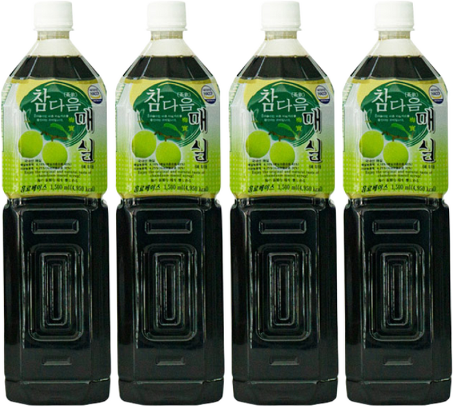 파낙스 참다음 매실, 1.5L, 4개