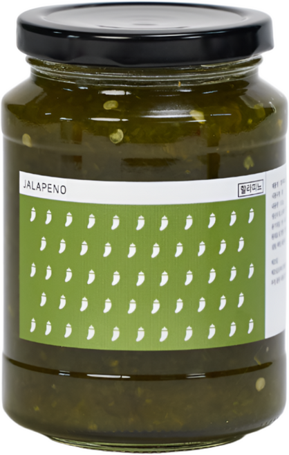 할라피뇨잼 매운 고추잼 수제 스파이시 잼 햄버거 나초 샌드위치 소스 200g, 1개