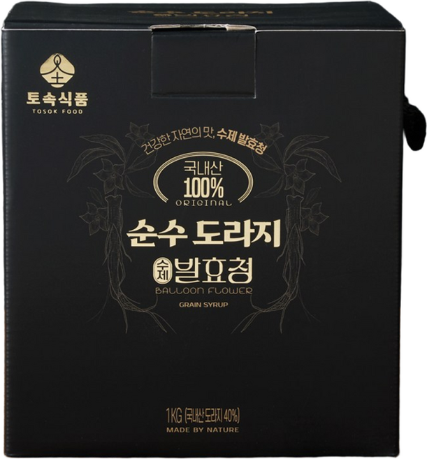 토속식품 본사직영 수능 시험 합격엿 순수 도라지 수제 발효청, 1개, 1.1kg