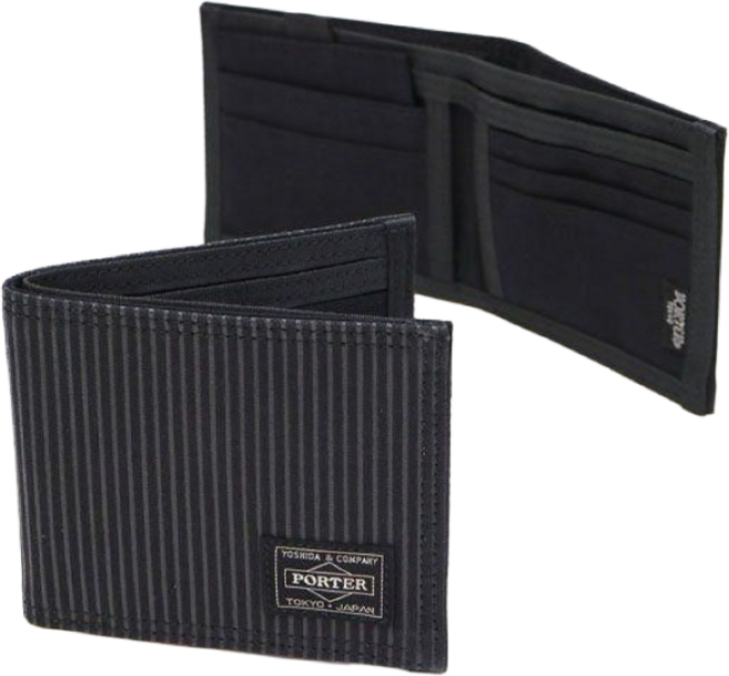 요시다포터 PORTER 드로잉 남성 반지갑 블랙 650-09781