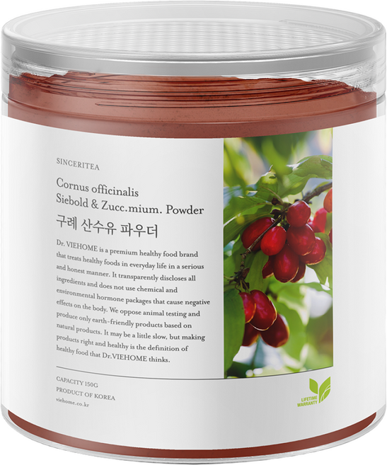 신서리티 구례 산수유 파우더 150g, 1개
