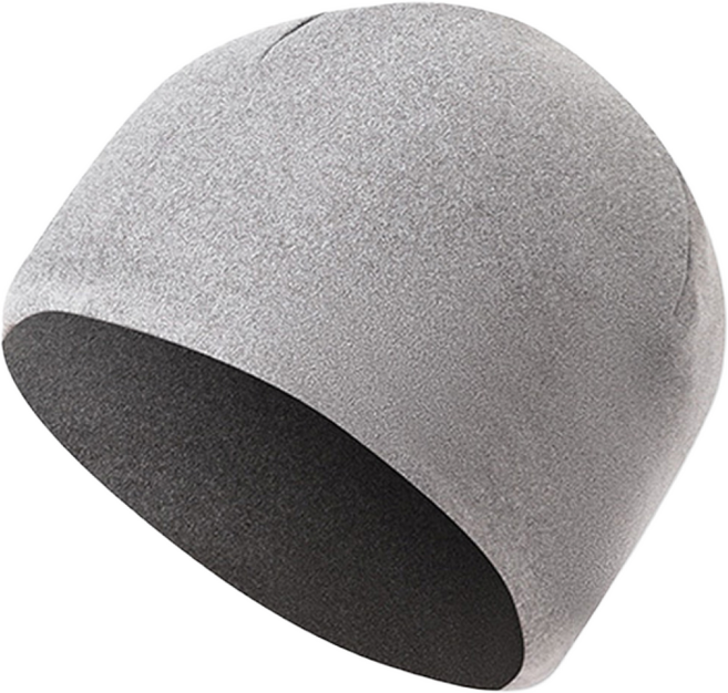 온브레이크 겨울 러닝 축구 스포츠 비니, 라이트그레이