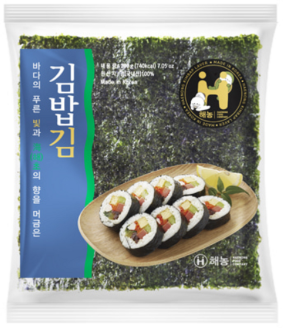 해농 일반 김밥김 100매, 230g, 1개