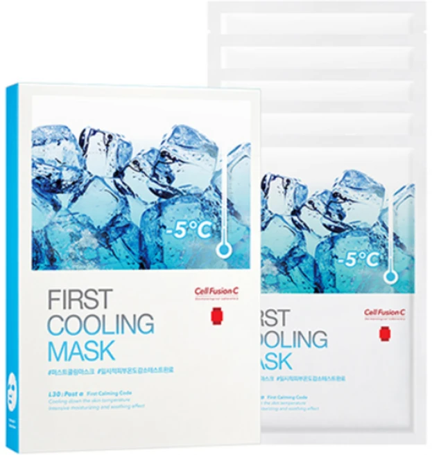 셀퓨전씨 포스트알파 퍼스트 쿨링 마스크팩 1BOX (5매), 5개입, 1개 - 쿠팡