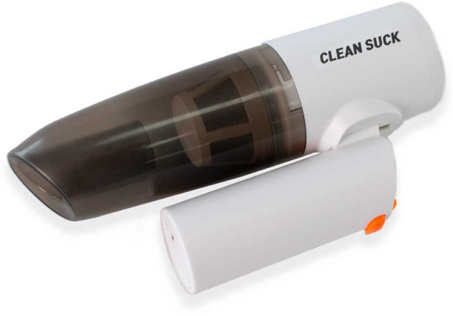 클린싹 접이식 차량용 청소기+에어건/휴대용 핸디 무선청소기/초간편 미니청소기/CC109, 화이트