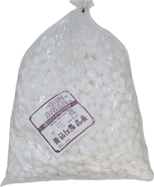 코튼볼 탈지면볼 450g, 1개