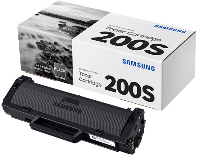 삼성전자 레이저프린터토너 MLT-K200S, 2개, 블랙