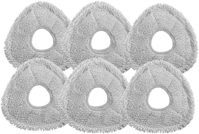 퓨어퍼스트 나르왈 로봇청소기 호환 소모품, 6개, 걸레패드