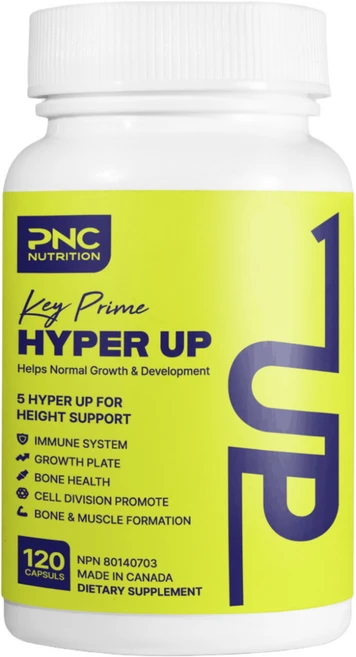 PNC 하이퍼업 균형있게 크는 하이트 밸런스 포뮬러 초유 칼슘 중학생 고등학생 1개월분, 1개, 120정 - 쿠팡