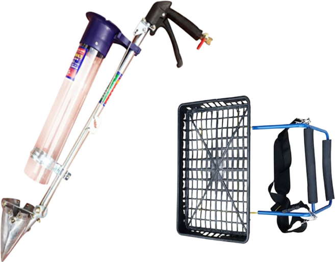 카이로스 한손모종이식기 모종가방 씨앗기 이식기 국산 상인농자재, 1개