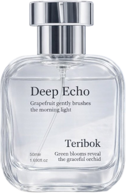 Deep Echo 남자 향수 여자들이 좋아하는 남자 향수 1위 데일리 향수 우디 시트러스 남자 페로몬 향수 출근 데이트용, 2개, 50ml