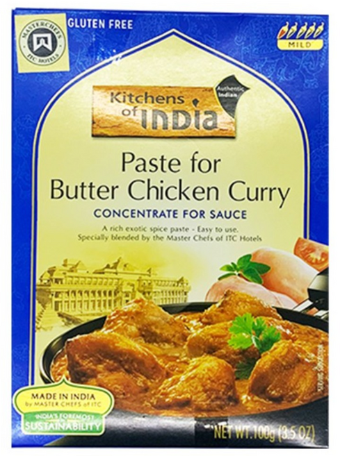 키친오브인디아 버터 치킨 커리 페이스트, 100g, 1개