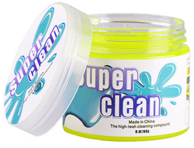 액괴 슈퍼클린 먼지제거젤, 1개, 그린