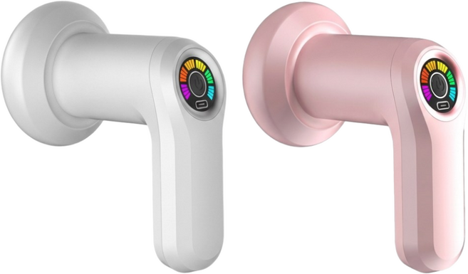 Roybro 로이브로 MKN-03 강력 미니 진동 마사지기 6단계 모드 전신 진동 마사지기, 화이트