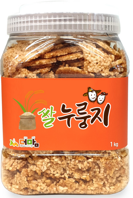The Mom 鍋巴脆餅, 1kg, 1罐