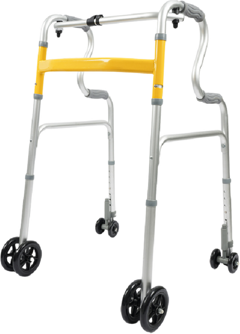 성인용보행기 라온아띠 KCS-211 보행보조기 8바퀴 실내용 워커 미끄럼방지 효도선물, 1개