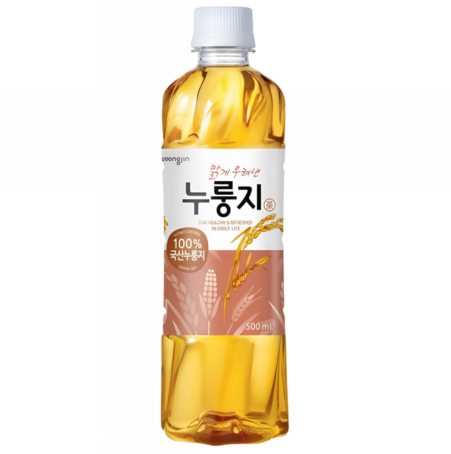 웅진 맑게 우려낸 누룽지 차, 500ml, 10개
