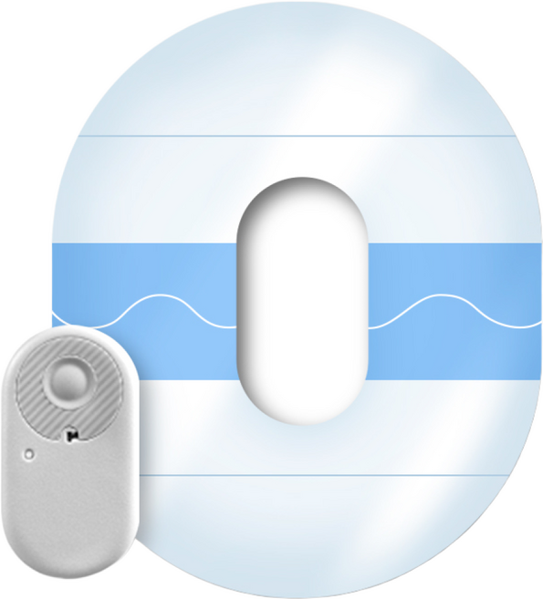 얼라이브패치 케어센스 에어 (바로잰핏) 고정용 투명 방수패치 20매, 1개, 20매입