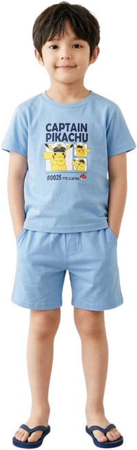 포켓몬 쿨 에어 스트레치 남아 상하복 세트