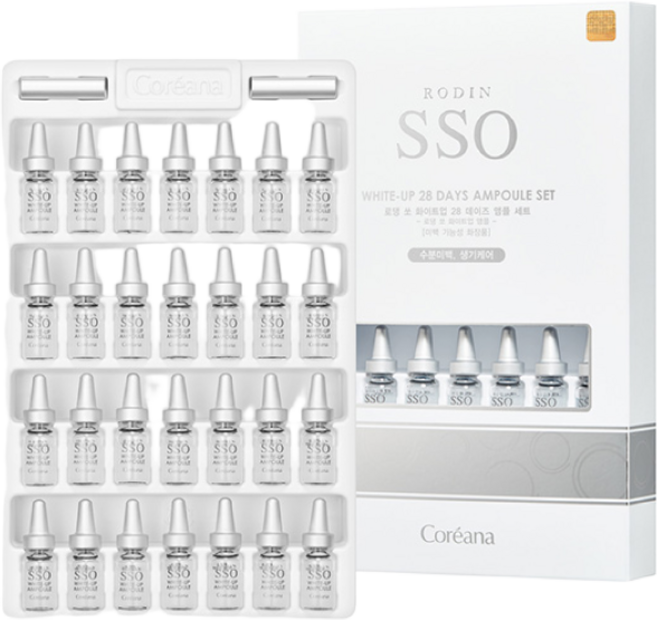 코리아나 로댕쏘 화이트업 28데이즈 기미 미백 앰플, 1개, 56ml