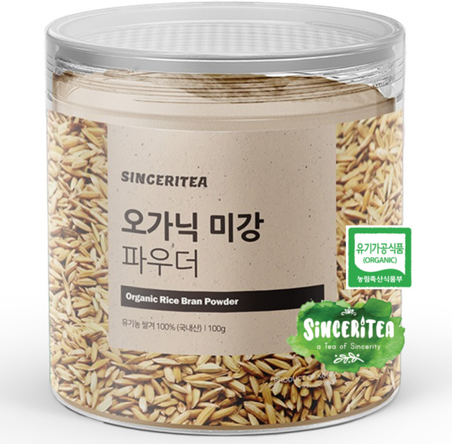 신서리티 유기농 쌀겨가루 100g, 1개