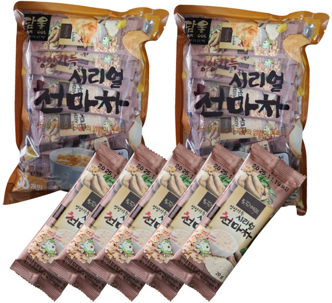 도담예본 시리얼 천마차 1200g, 60개, 20g