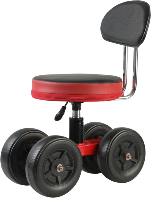 WA 원앙산업 고추의자 농사의자 밭일 엉덩이의자 작업의자 국내산, 레드, 1개