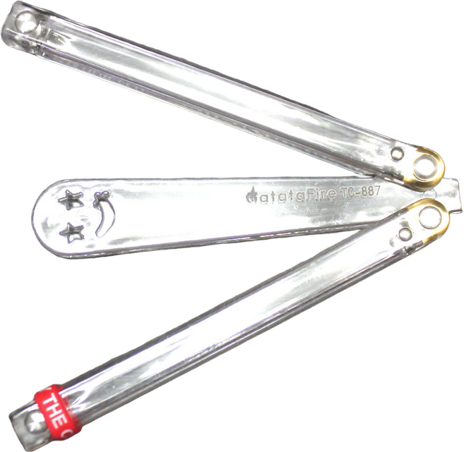 플라스틱 연습용 트레이너 발리송, 투명(TC-887), 1개