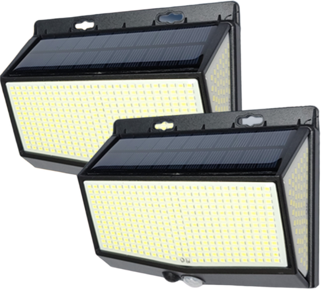 아미다 468구 LED 576 LED 태양광 벽부등 센서등 태양열 정원등 가로등 외부벽등 인체감지센서, 순번A : LED468구