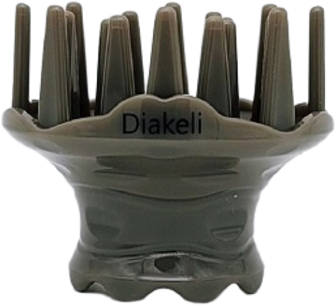 디아켈리 디바스 프리미엄 은괄사 99.9% 은파우더 두피 전신 마사지 괄사, 디아켈리은괄사, 1개