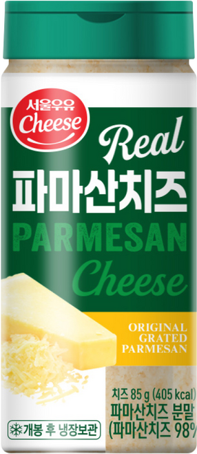 서울우유 리얼 파마산치즈, 3개, 85g